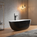 New Design Product Durable Freestanding Black Bathtub Acrylic Bath Tub